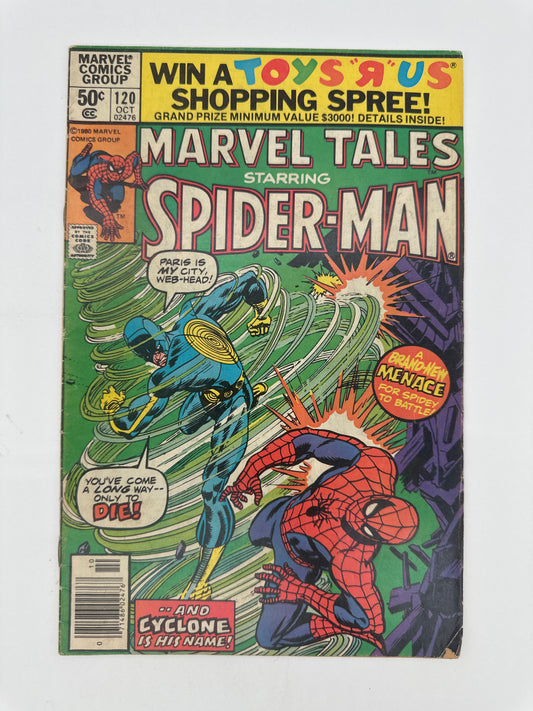 Marvel Tales Starring Spider-Man #120 Newsstand FN/VF