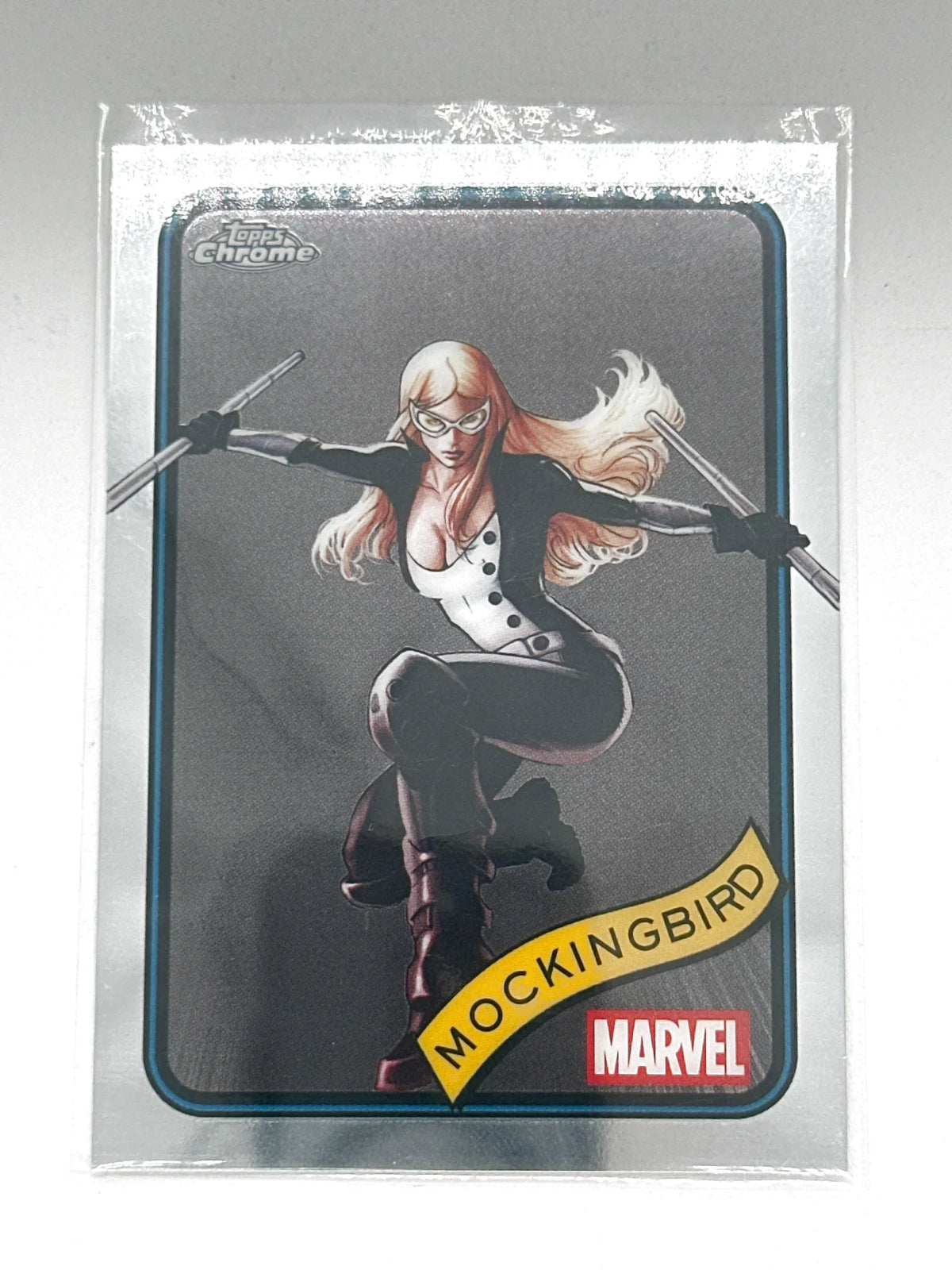 2025 Topps Marvel Chrome #037 Mockingbird Base - Glass City Comics & Collectibles