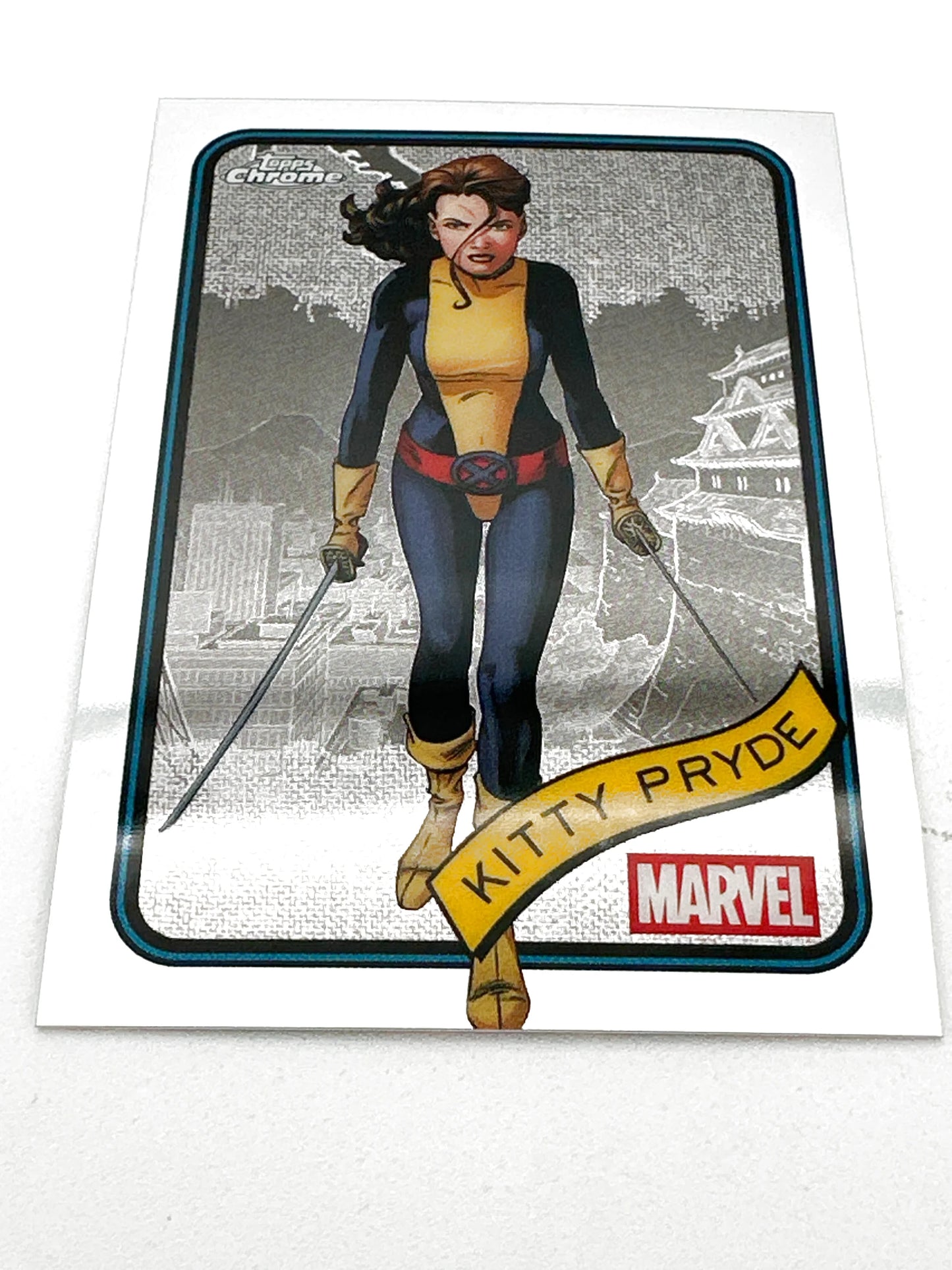 Marvel Topps Chrome Kitty Pryde Base