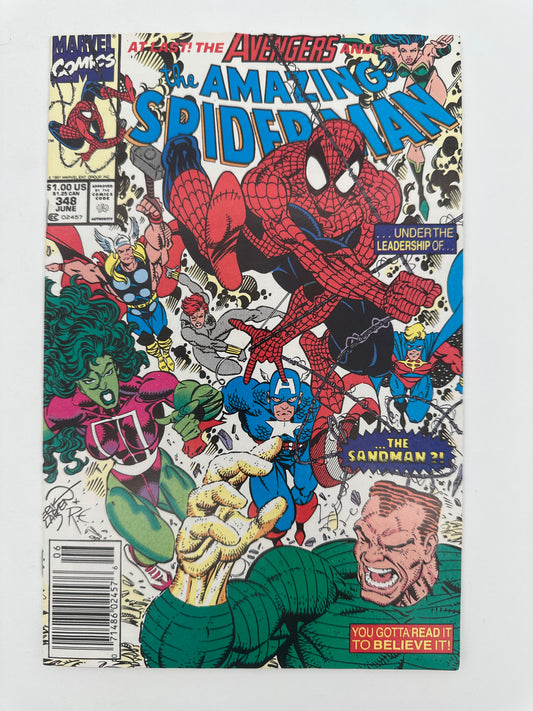 Amazing Spider-Man #348 FN