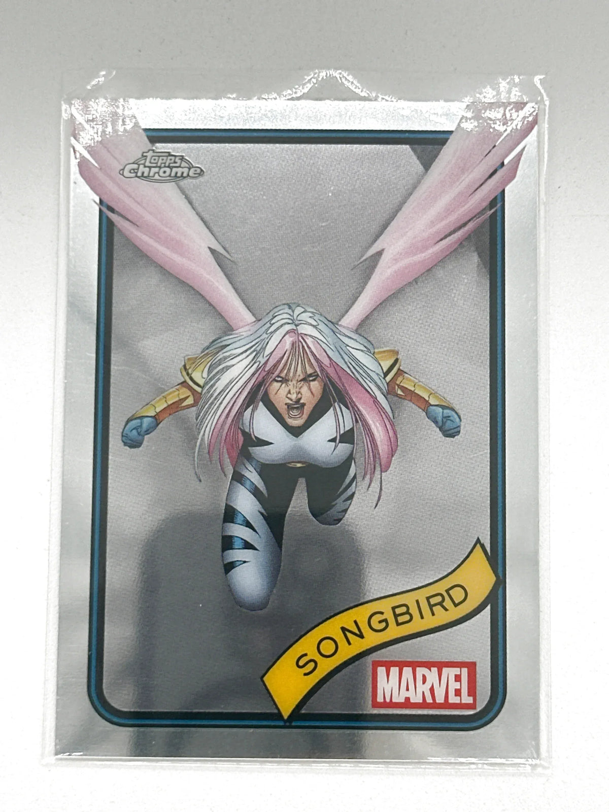 2025 Topps Marvel Chrome #061 Songbird Base - Glass City Comics & Collectibles