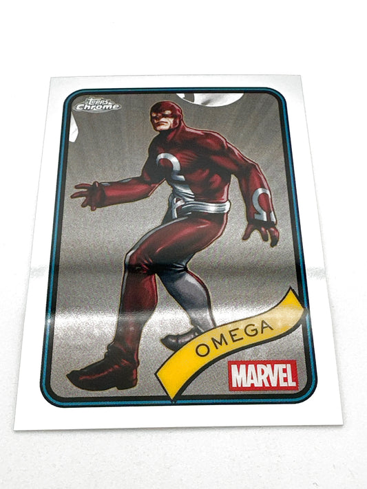 2025 Topps Marvel Chrome #196 Omega Base