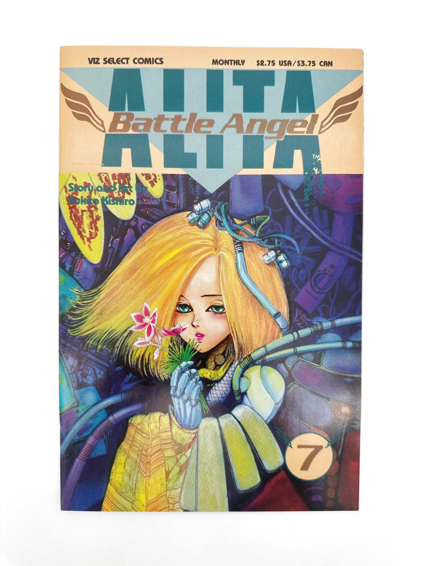 A vibrant, colorful manga comic book.