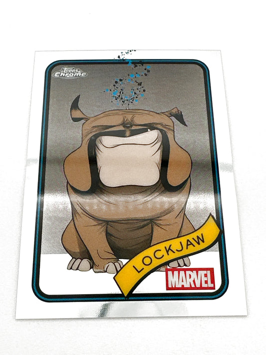 2025 Topps Marvel Chrome #152 Lockjaw Base