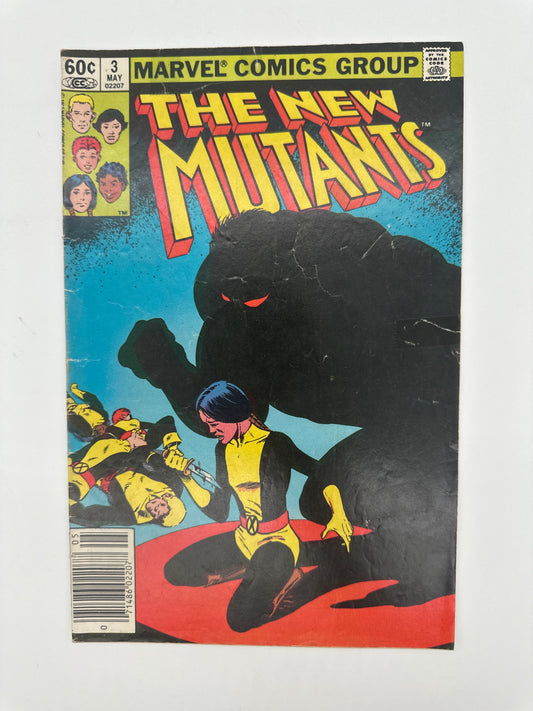 The New Mutants #3 Newsstand VG