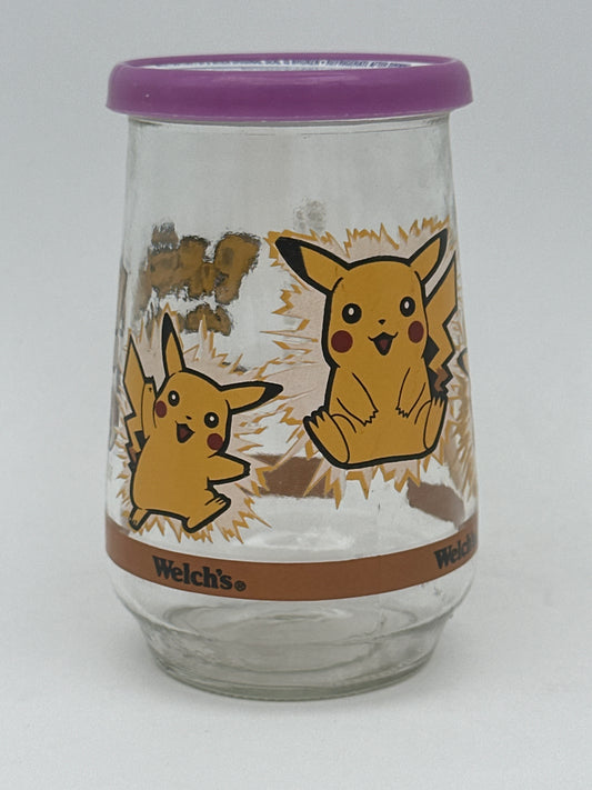 Nintendo Pokémon Pikachu Welch's Jelly Jar With Lid