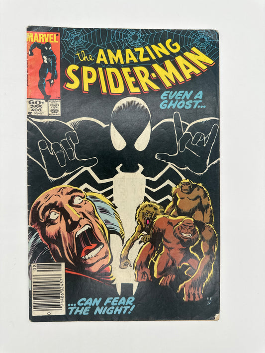 The Amazing Spider-Man #255 Newsstand FN/VF