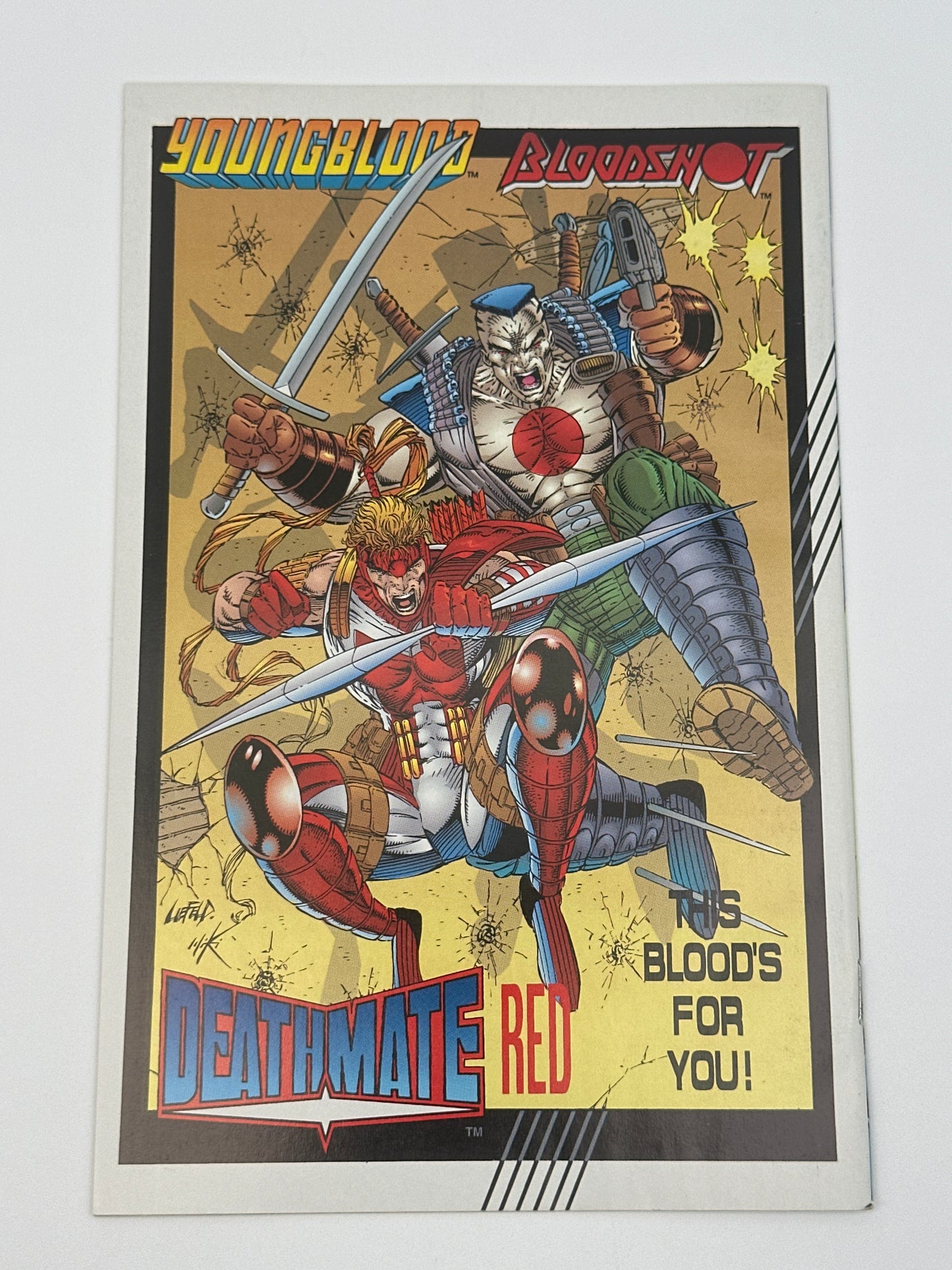 Brigade #4 SIGNED by Marat Mychaels VF/NM