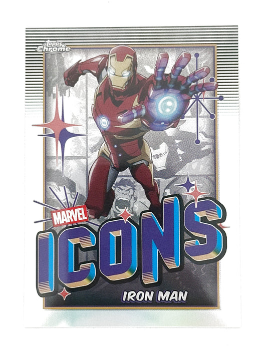 2025 Topps Marvel Chrome #000MI-7 Iron Man Icons