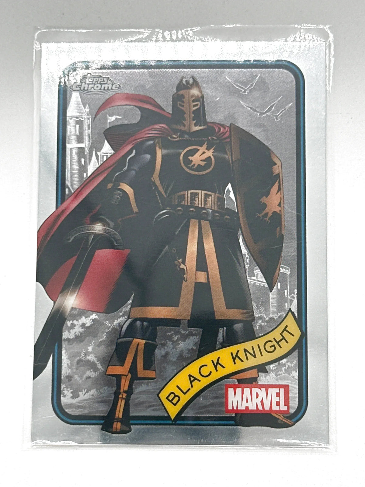 2025 Topps Marvel Chrome #165 Black Knight Base - Glass City Comics & Collectibles