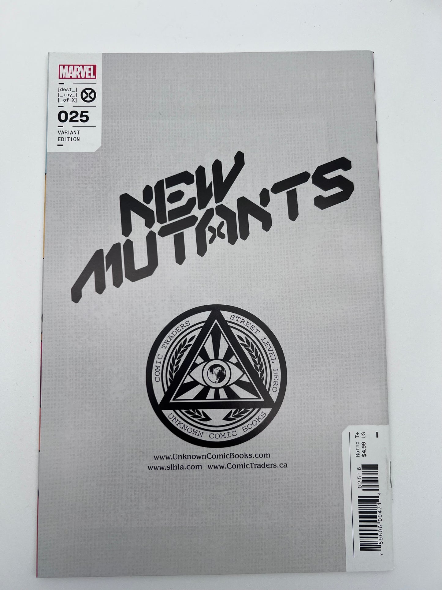 New Mutants #25 Trad Dress Variant NM