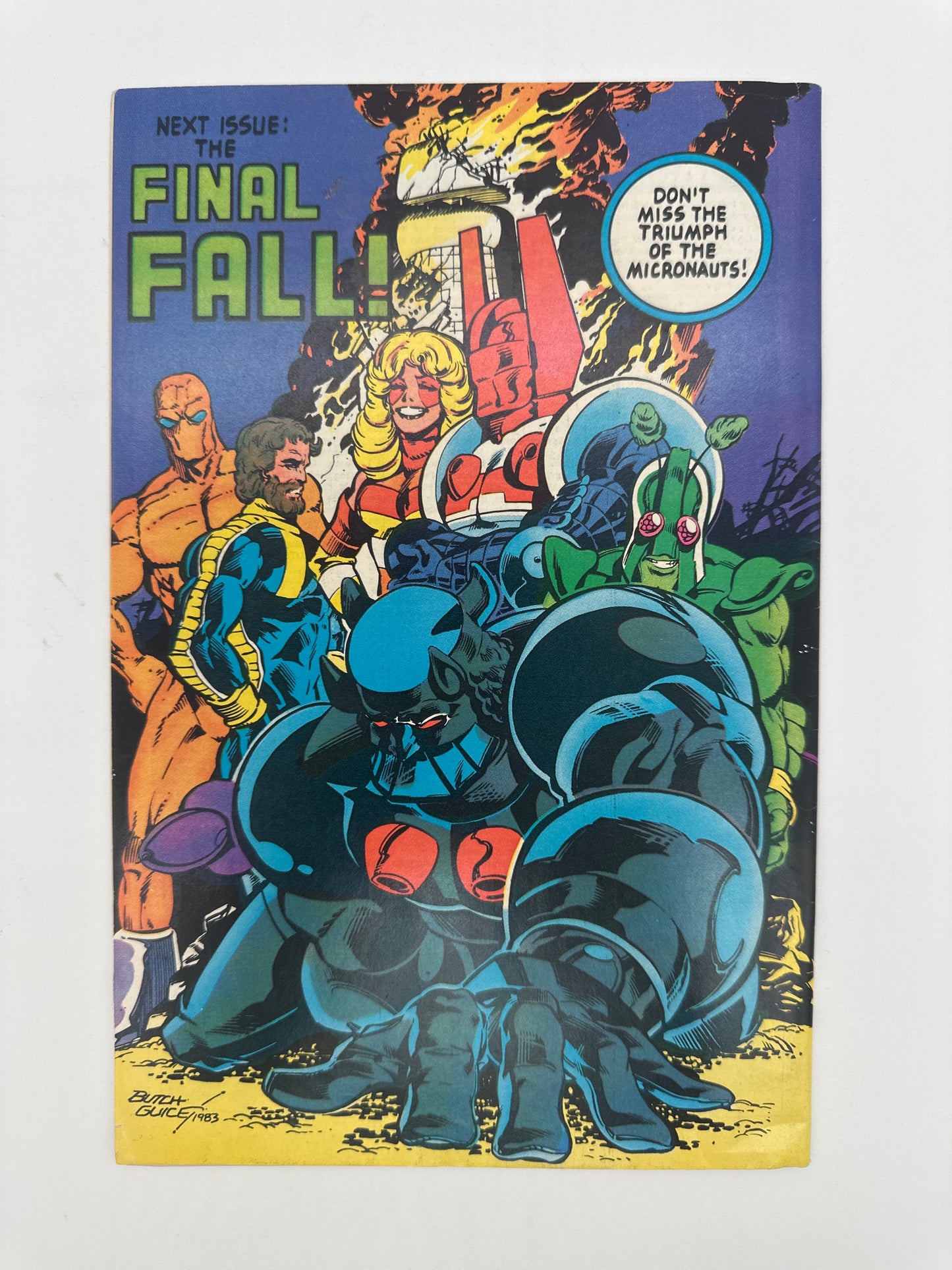 The Micronauts #57 Newsstand VF