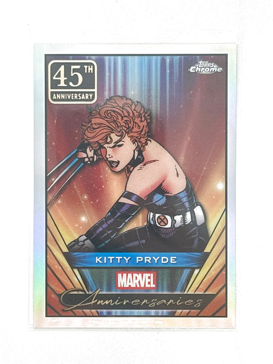 2025 Topps Marvel Chrome #000MA-13 Kitty Pryde Marvel Anniversaries