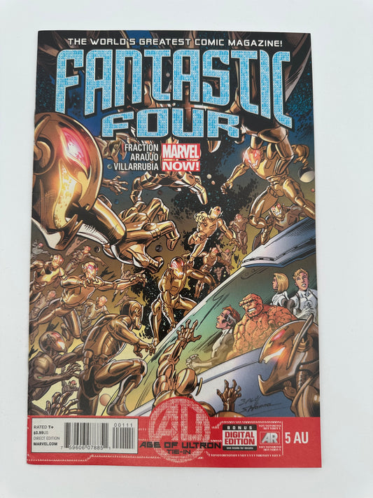 Fantastic Four Marvel Now #005 AU NM