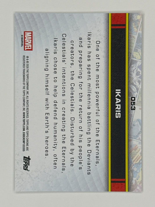2026 Topps Marvel Chrome 053 Ikaris Base Card