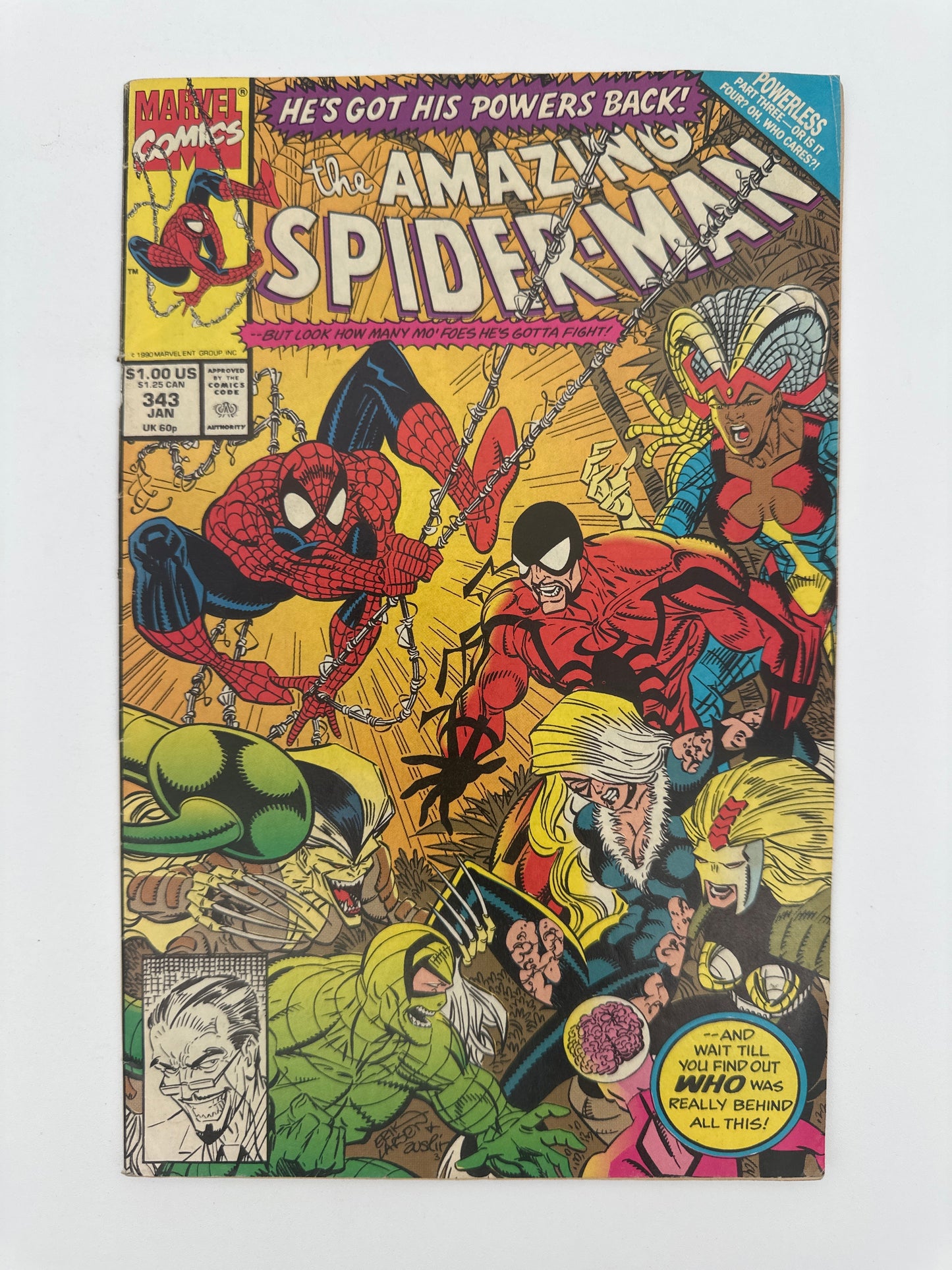 Amazing Spider-Man #343 FN