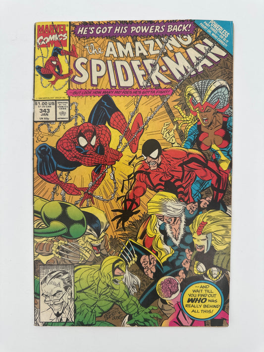 Amazing Spider-Man #343 FN