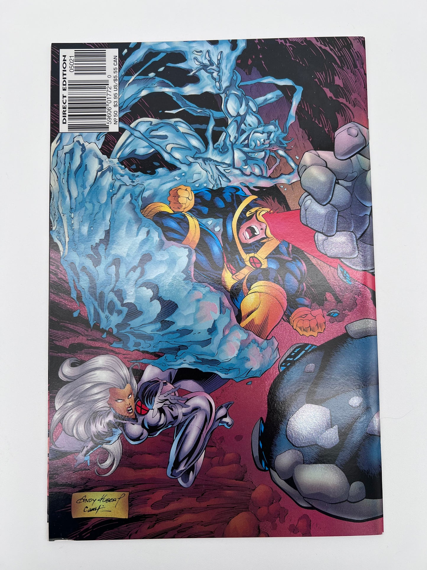 X-Men Deluxe #50 Holofoil Anniversary Event NM