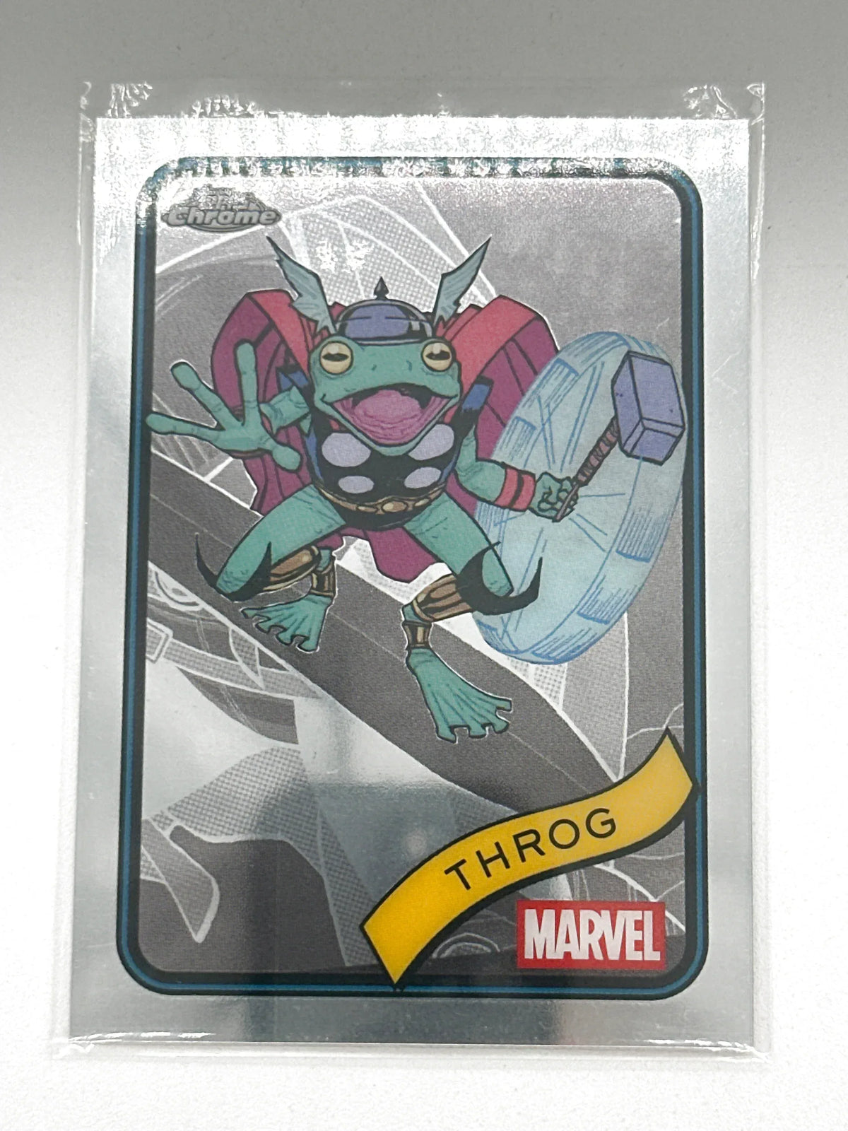 2025 Topps Marvel Chrome #046 Throg Base - Glass City Comics & Collectibles