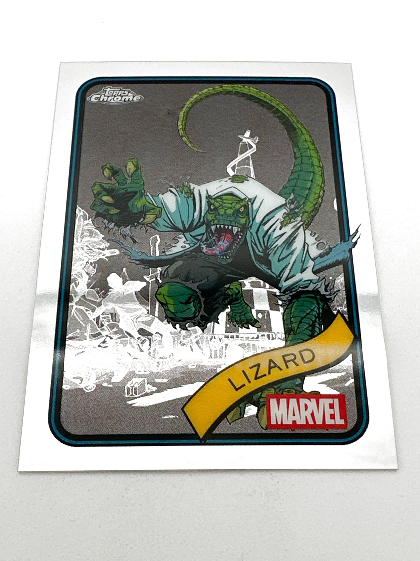 Marvel Topps Chrome Lizard Base