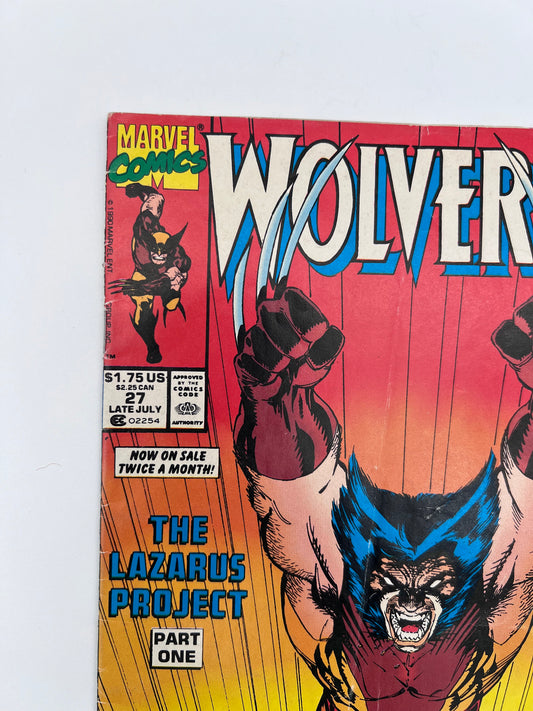 Wolverine #27 GD