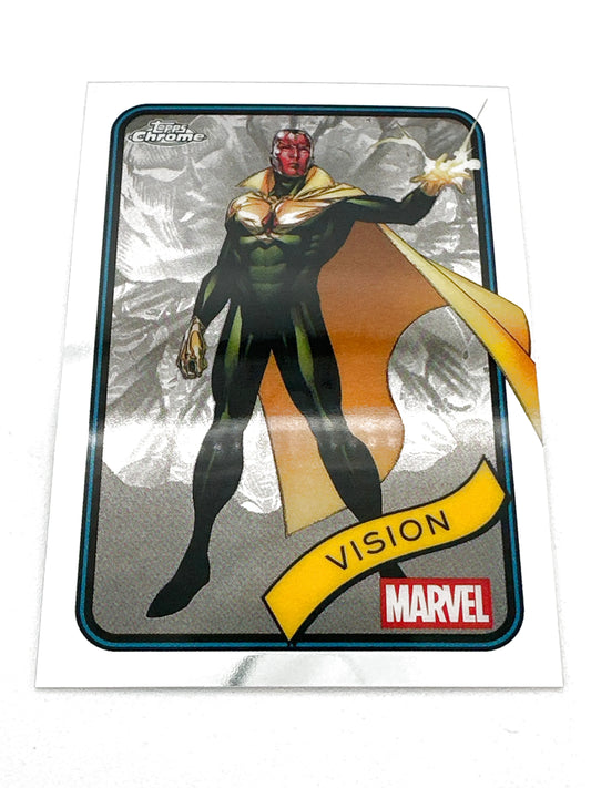 2025 Topps Marvel Chrome #139 Vision Base