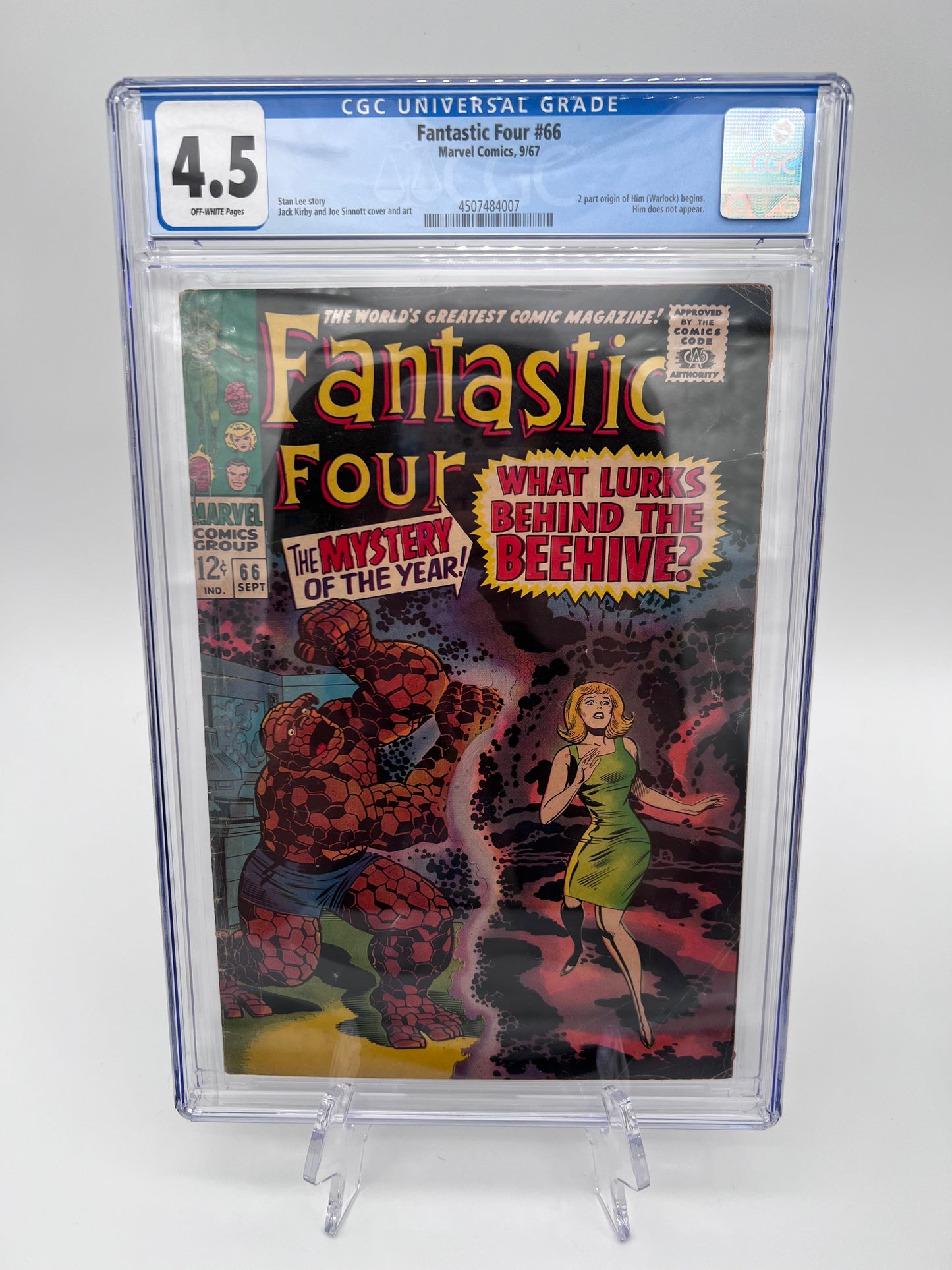 Fantastic Four #66 Graded (Origin of HIM)