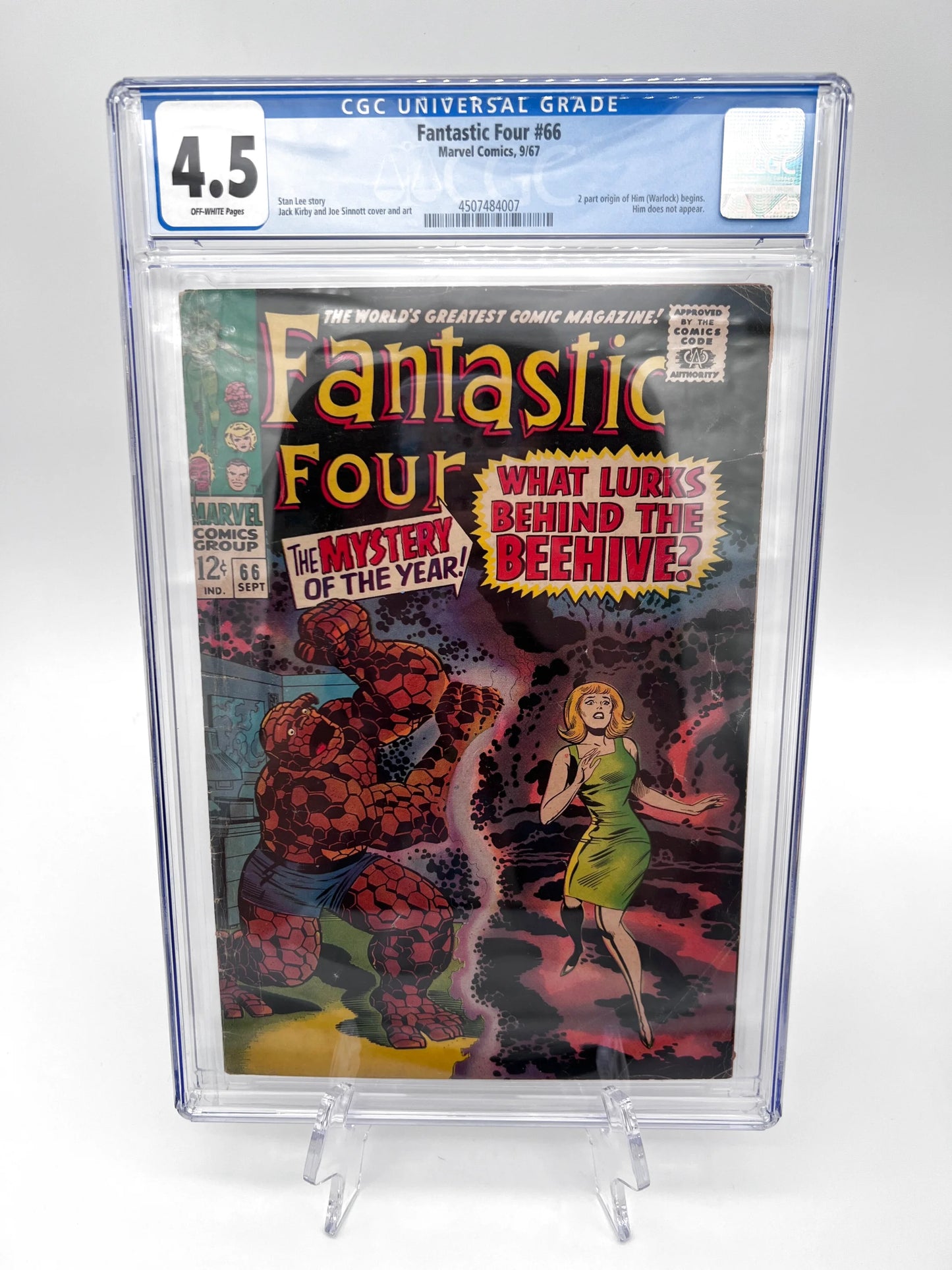 Fantastic Four #66 Graded (Origin of HIM)