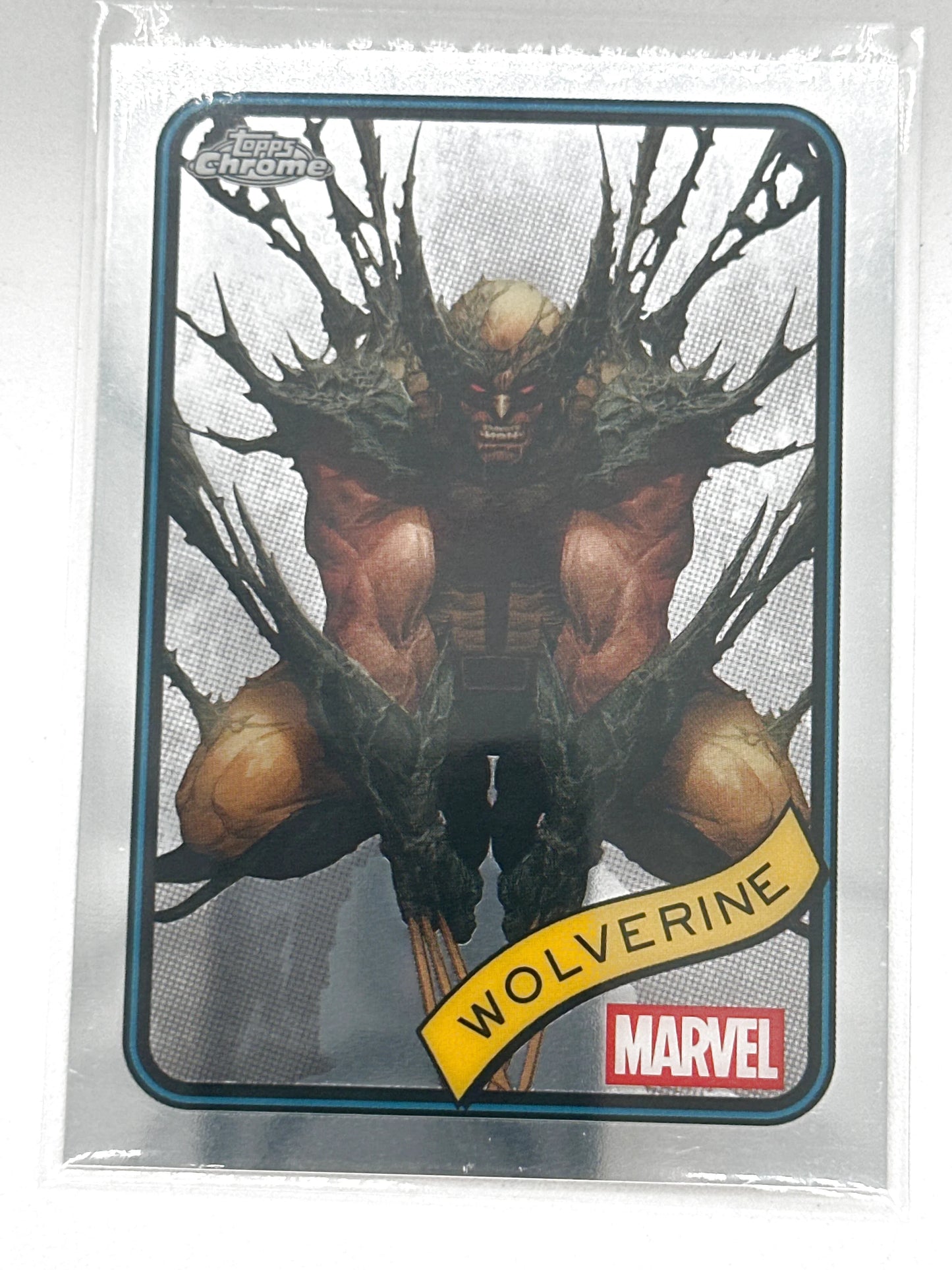 2025 Topps Marvel Chrome #103 Wolverine Base