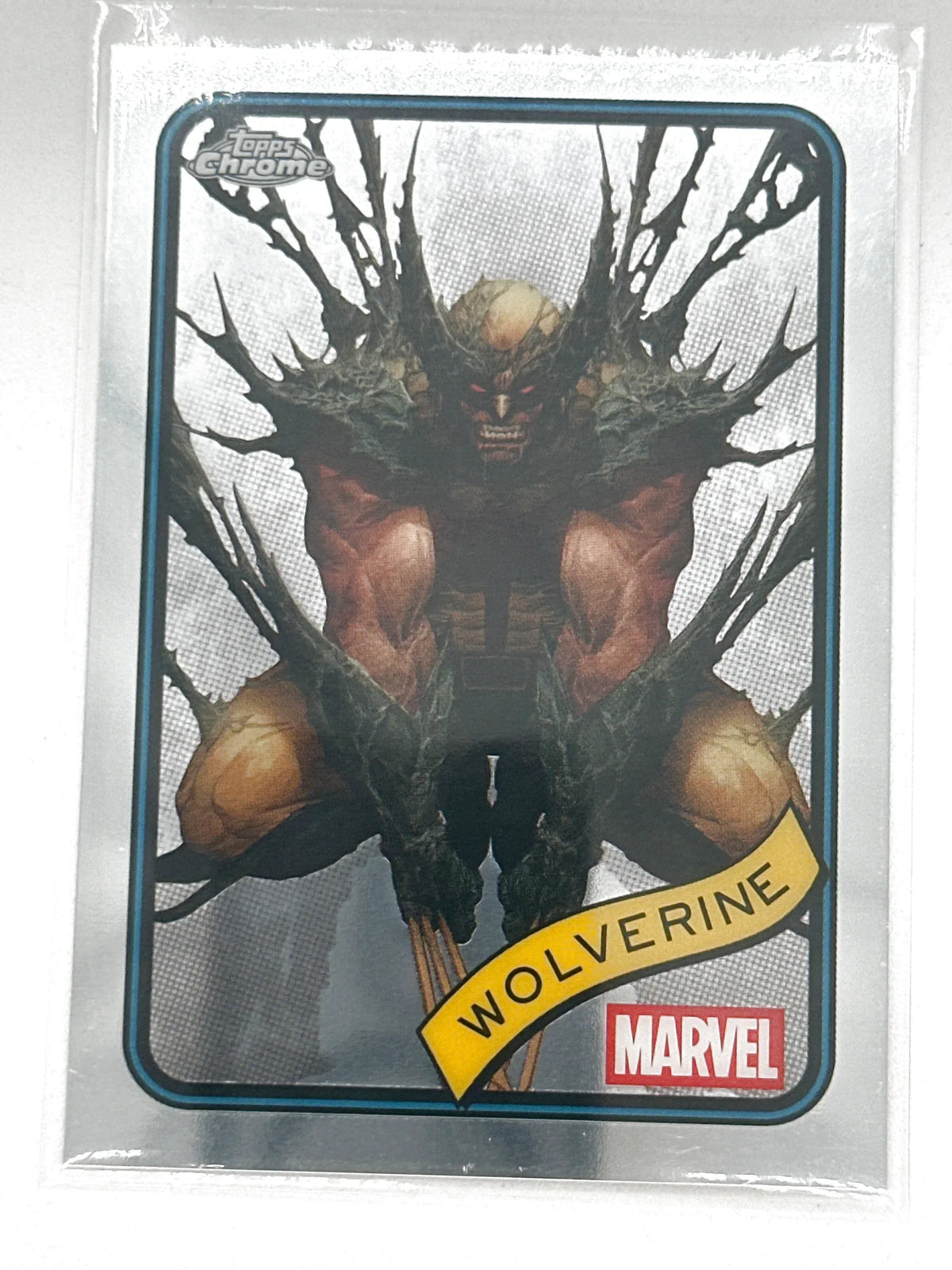 2025 Topps Marvel Chrome #103 Wolverine Base - Glass City Comics & Collectibles