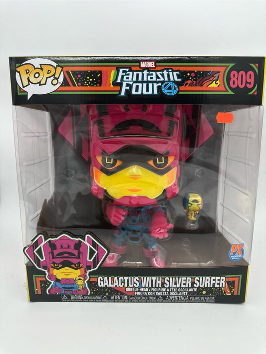 Funko Pop! Jumbo Fantastic Four Galactus with Silver Surfer #809