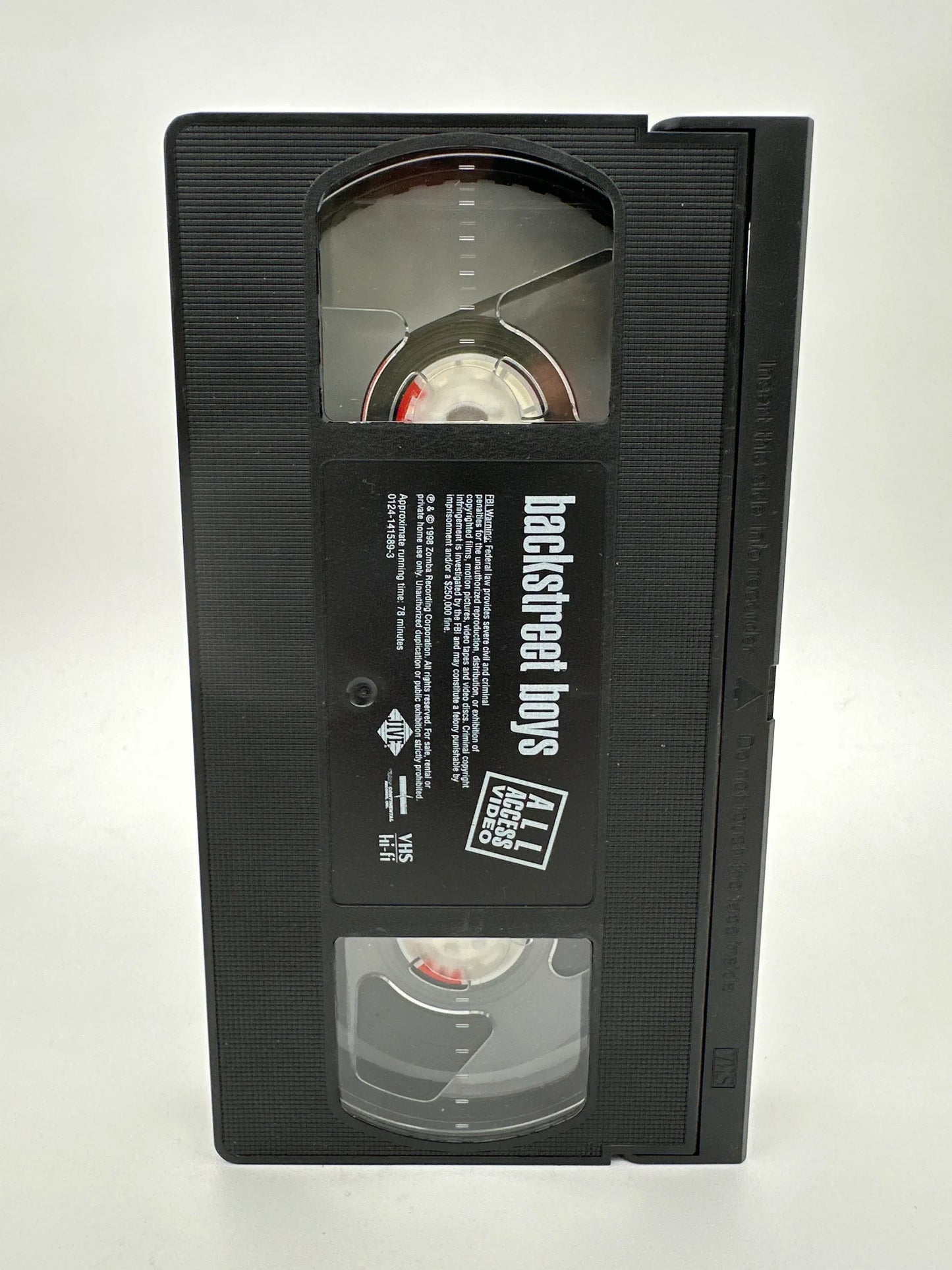 Backstreet Boys All Access Video VHS - Glass City Comics & Collectibles