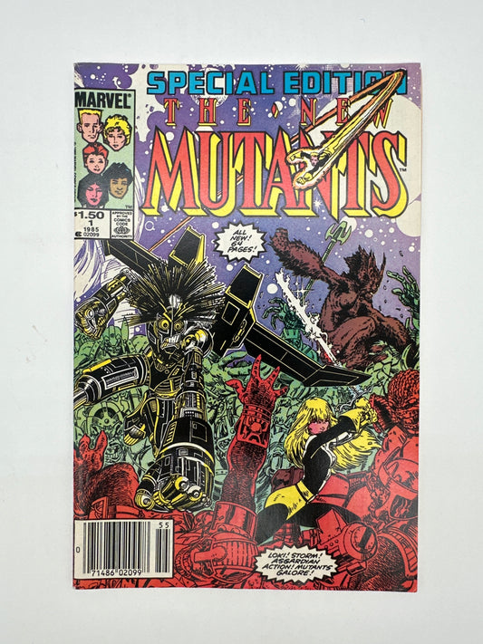 The New Mutants Special Edition #1 Newsstand VF/NM