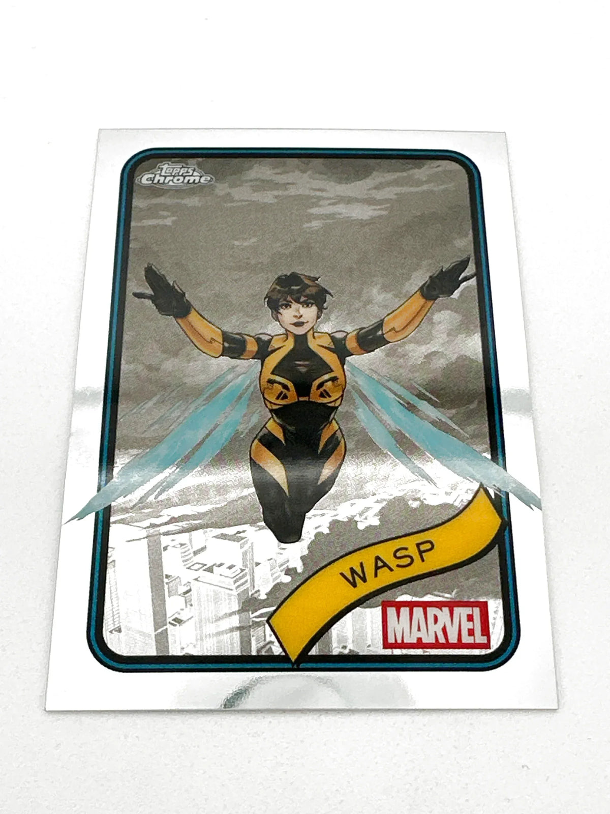 2025 Topps Marvel Chrome #113 Wasp Base - Glass City Comics & Collectibles