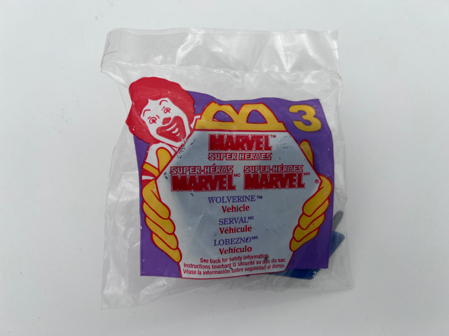 McDonald’s Marvel Super Heroes Wolverine