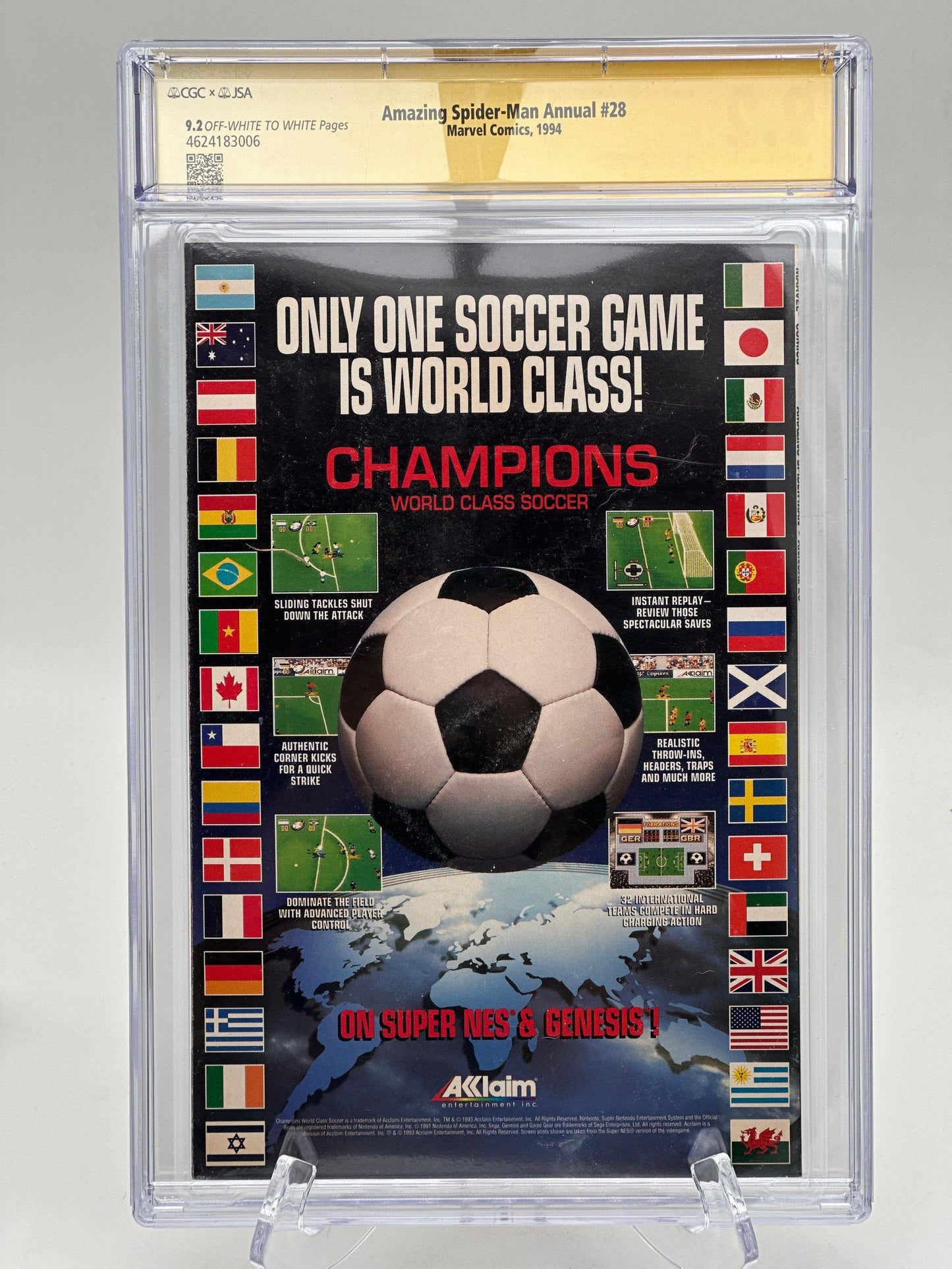 Amazing Spider-Man Annual #28 Graded Signed by Steven Butler - Glass City Comics & Collectibles