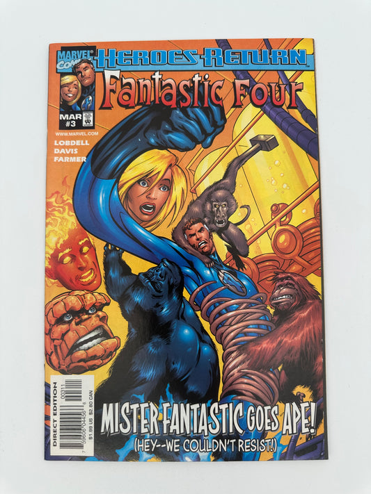 Fantastic Four Heroes Return #3 NM