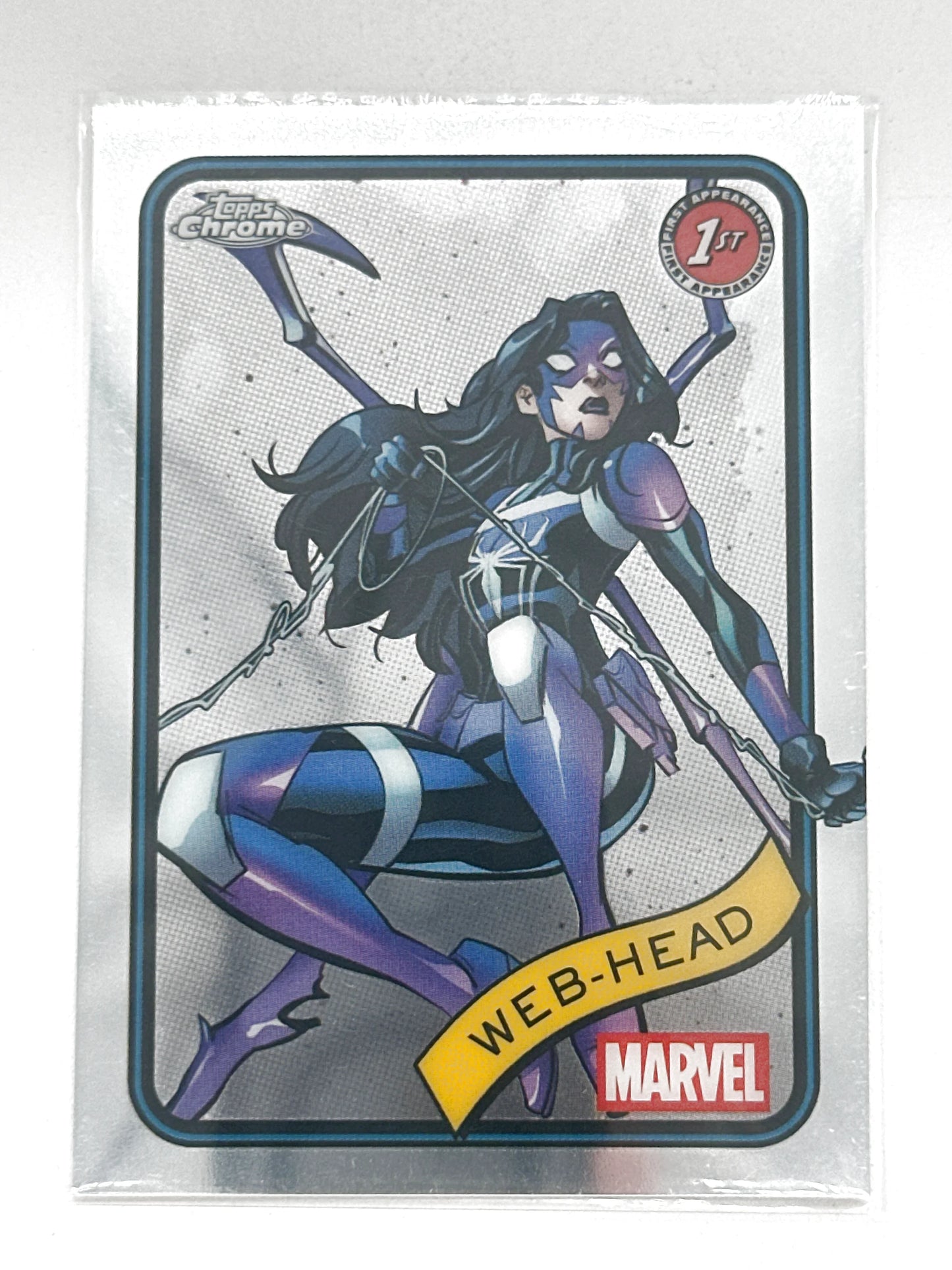 2025 Topps Marvel Chrome #032 Web-Head Base