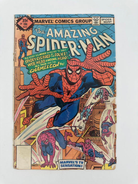 Amazing Spider-Man #186 GD