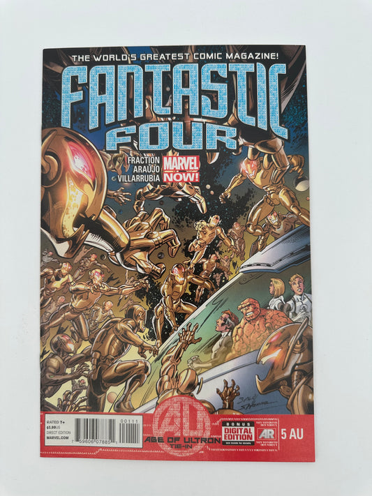 Fantastic Four Marvel Now #005 AU NM