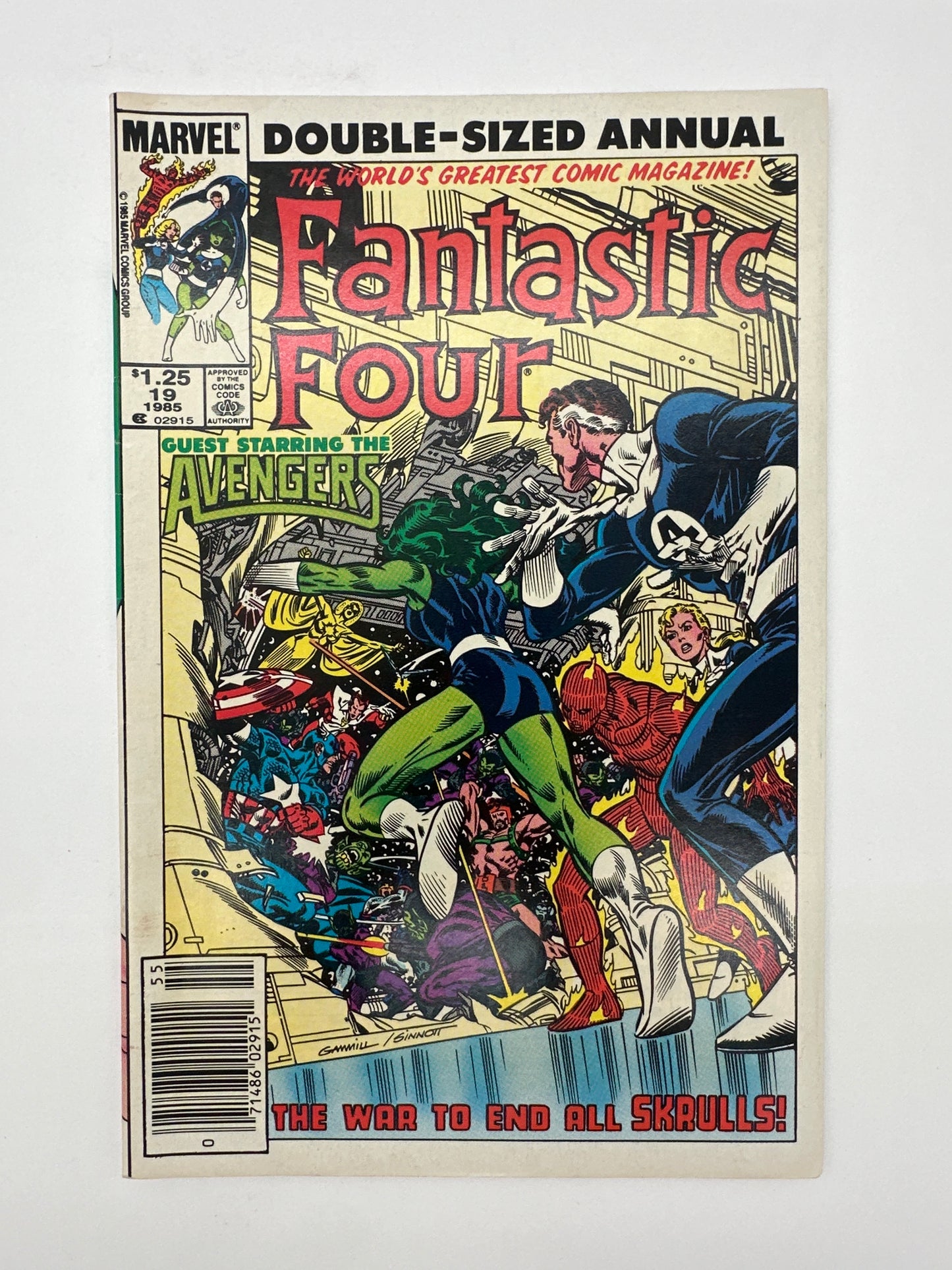 Fantastic Four Annual #19 Newsstand VF