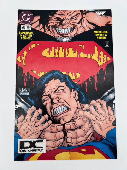 Action Comics #713 DC Corner Box NM