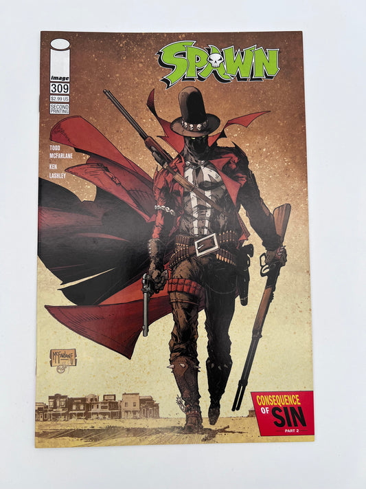 Spawn #309 2nd Printing NM