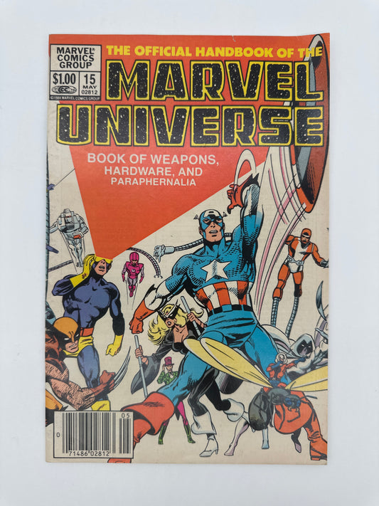 The Official Handbook of the Marvel Universe Deluxe Edition #15 Newsstand VF