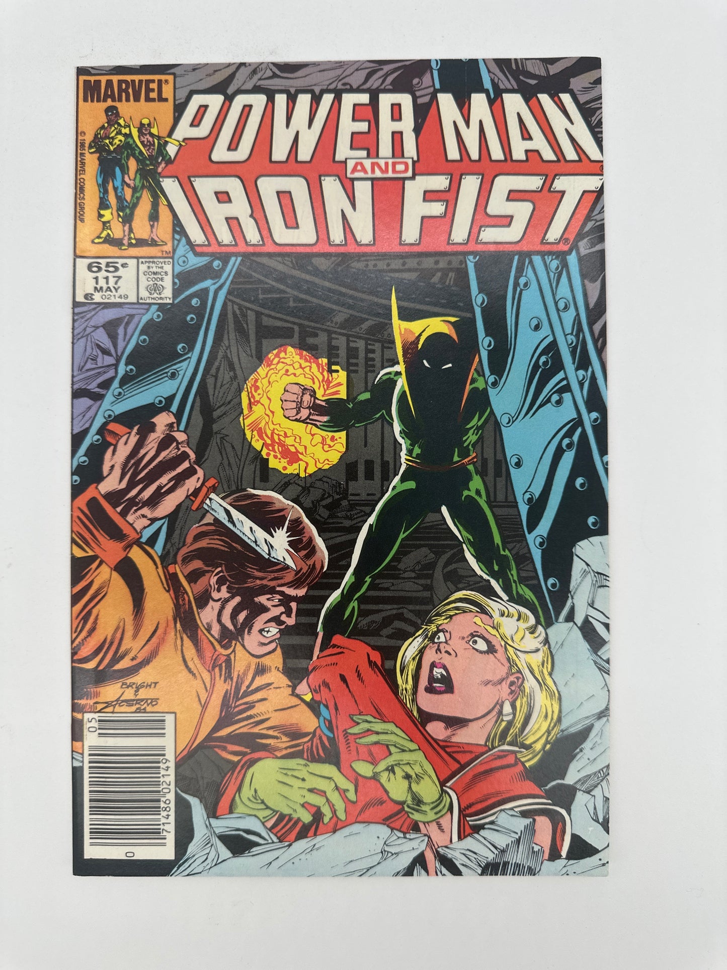 Power Man and Iron Fist #117 Newsstand VF/NM