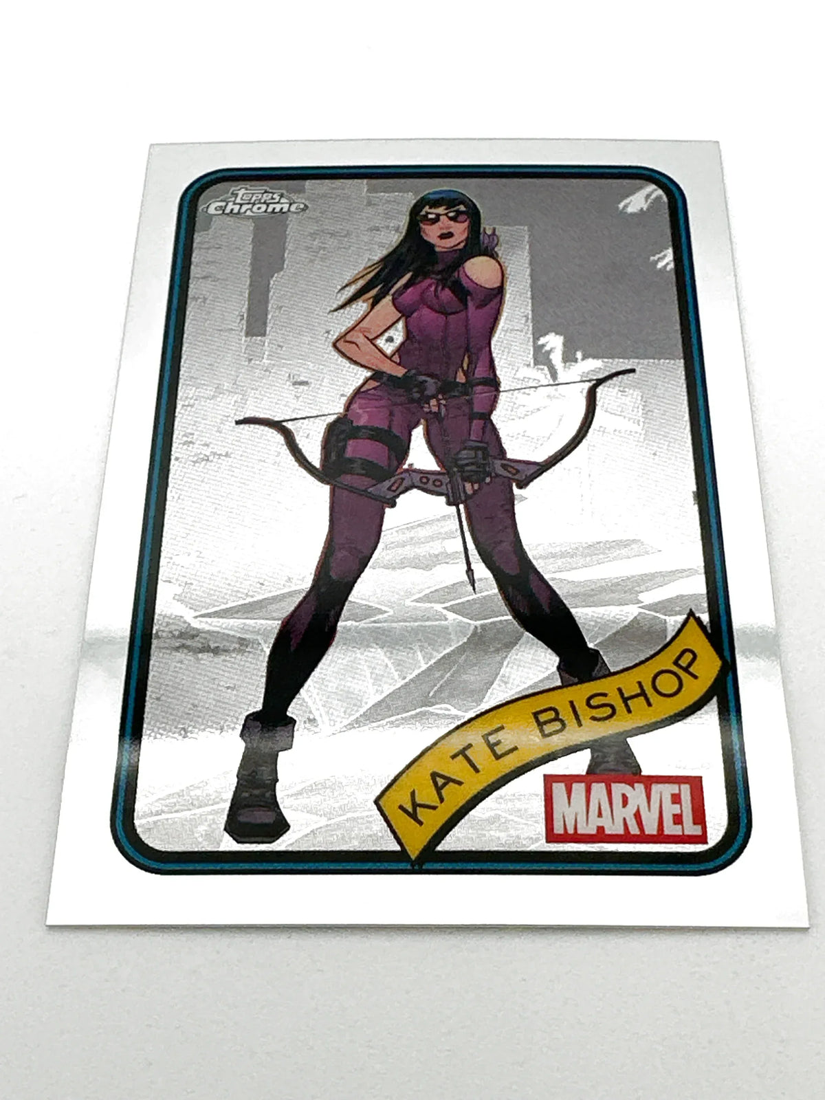 2025 Topps Marvel Chrome #072 Kate Bishop Base - Glass City Comics & Collectibles