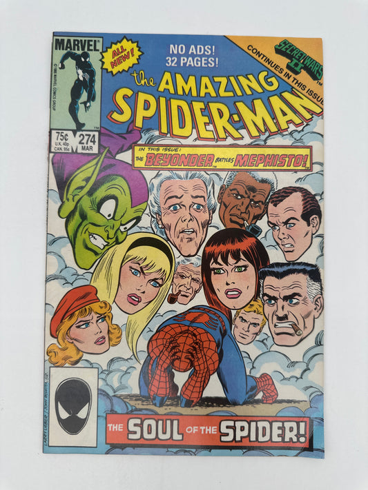 The Amazing Spider-Man #274 F/VF
