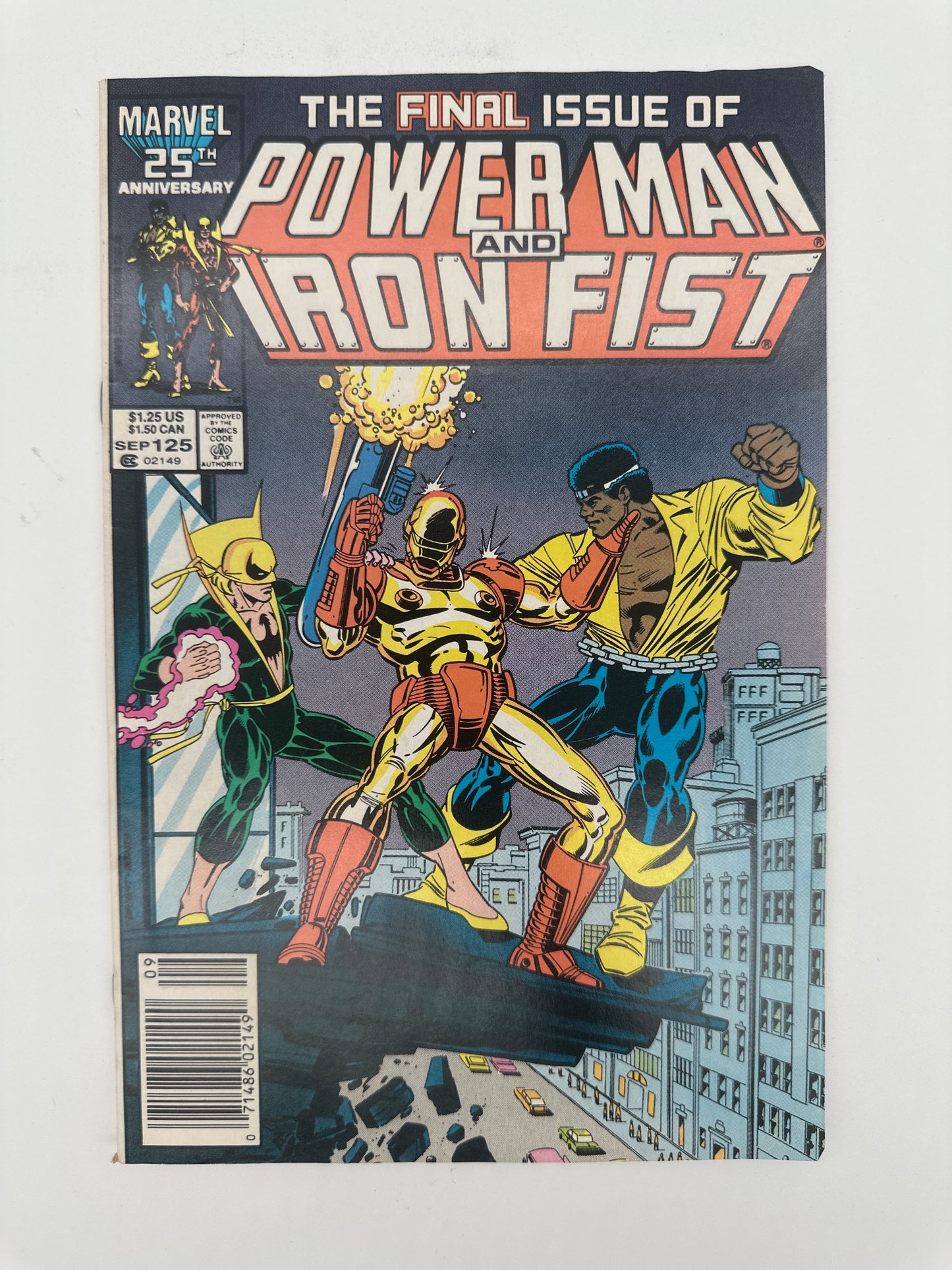 Power Man and Iron Fist #125 Newsstand VF/NM