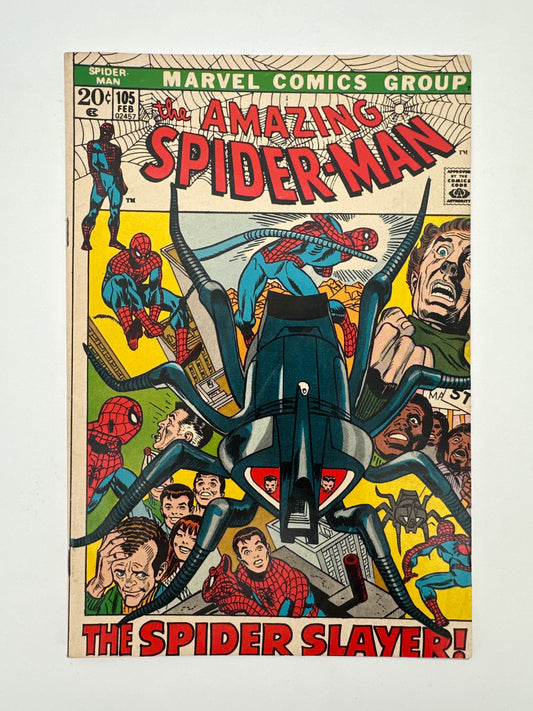 Amazing Spider-Man #105 F/VF