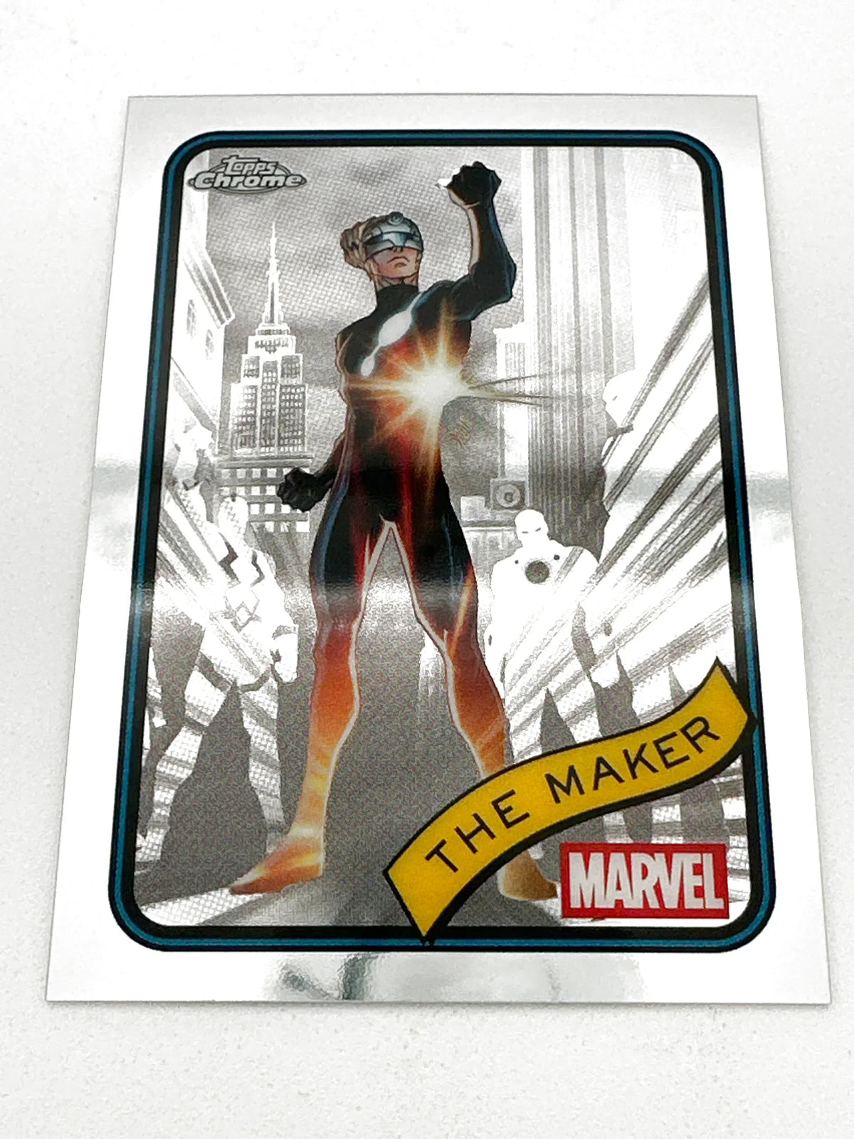 2025 Topps Marvel Chrome #074 The Maker Base - Glass City Comics & Collectibles